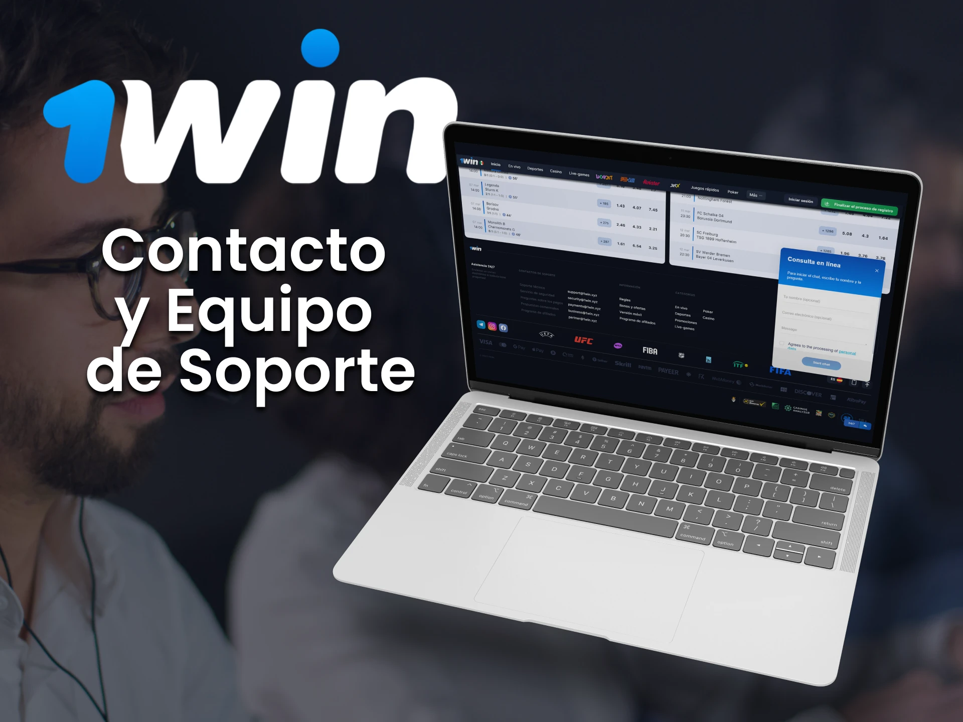 El equipo de soporte de 1win siempre está en contacto con sus usuarios en México.