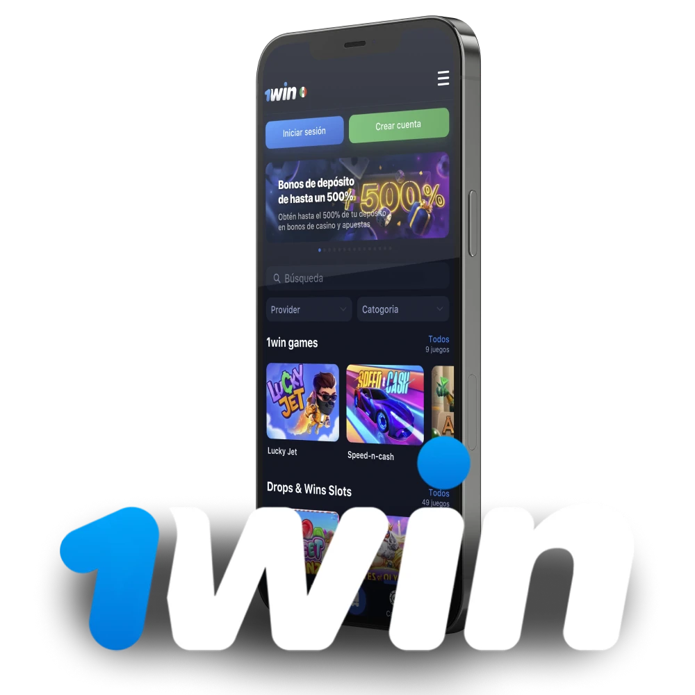 Descargue la 1win app en su teléfono y empiece a apostar en deportes y jugar a juegos de casino.