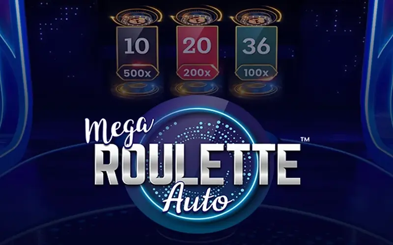 Aproveche la oportunidad de ganar al jugar a la Auto Mega Ruleta de 1Win.