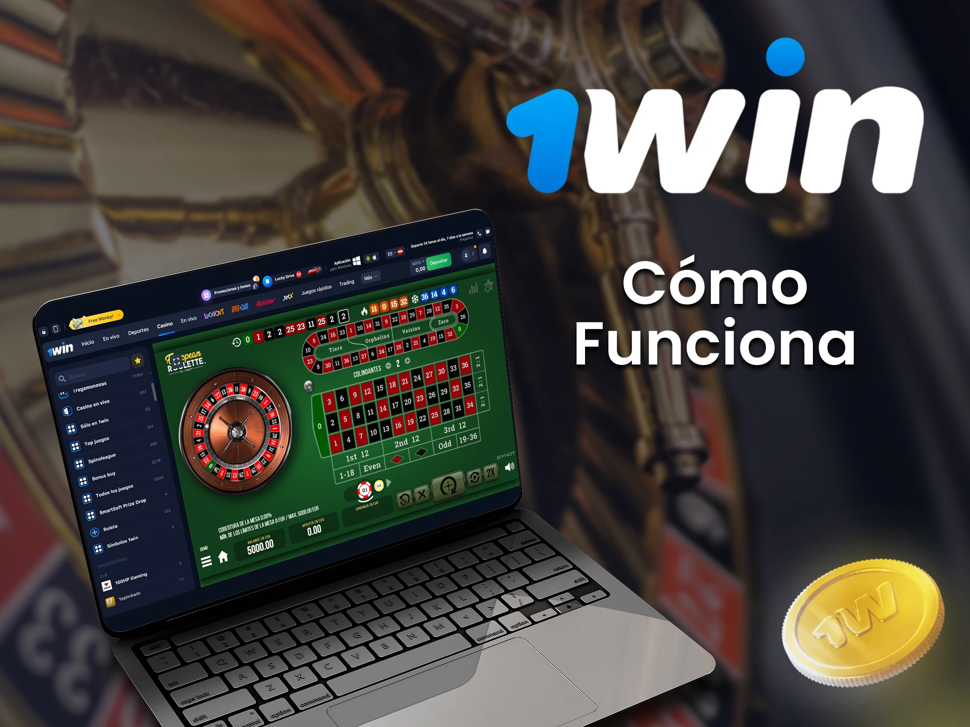 Cómo Jugar a la Ruleta en el Sitio Web de 1Win.