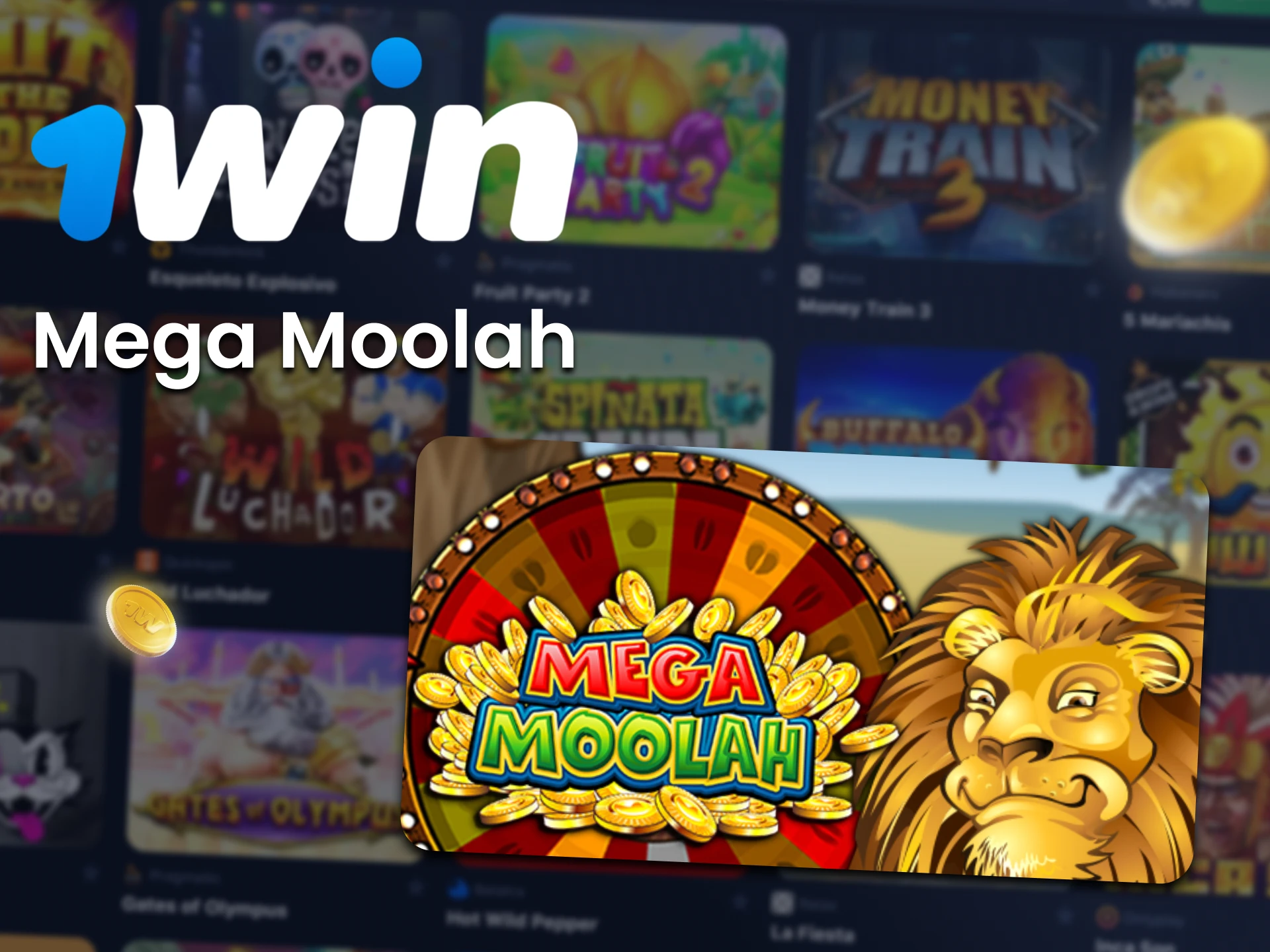 Juega A La Tragaperras Mega Moolah En 1Win.