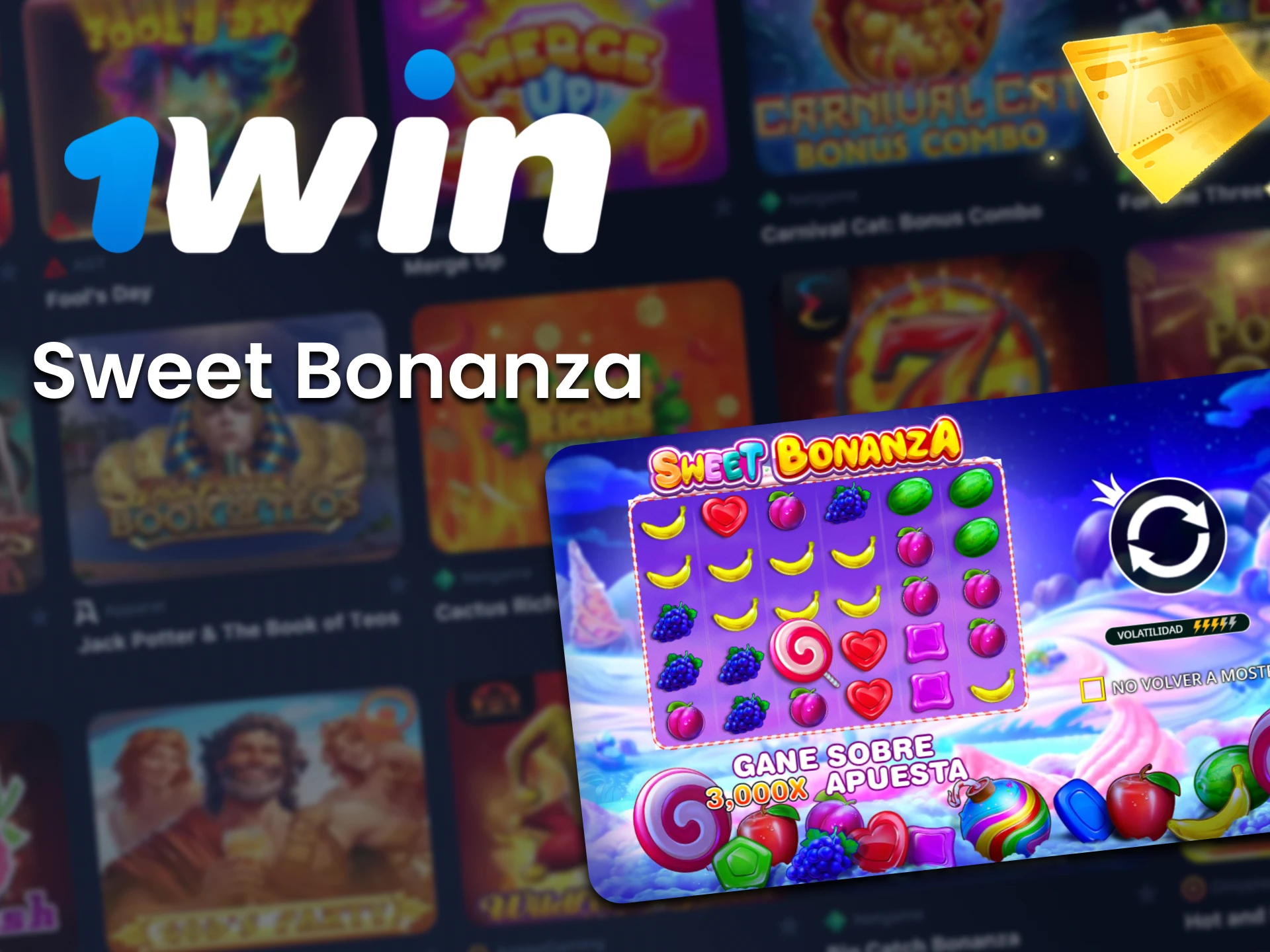 Juego Sweet Bonanza En 1Win.