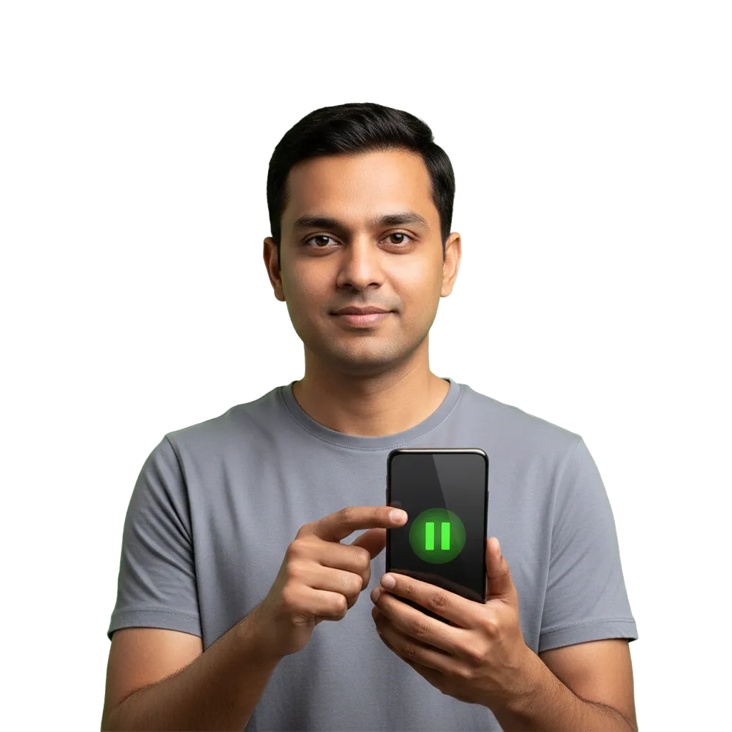 Anuncio de juego responsable de 1win con límites, recordatorios, pausas, autoexclusión y advertencia 18+.