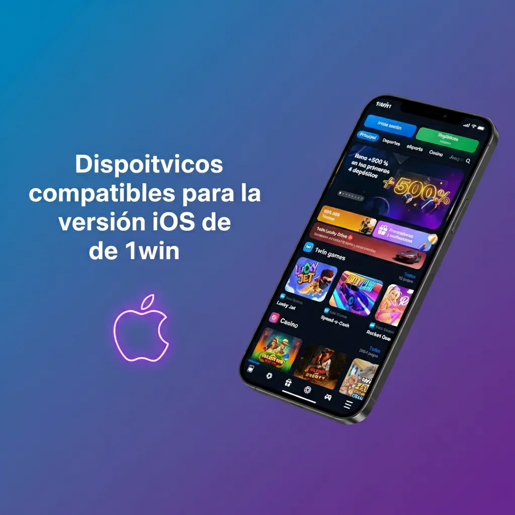 1win iOS PWA: compatible con iOS 12+, Safari en iPhone 11–16 y SE 2/3, iPad 8–10, Air 4–6, Pro M1/M2; pantalla completa.