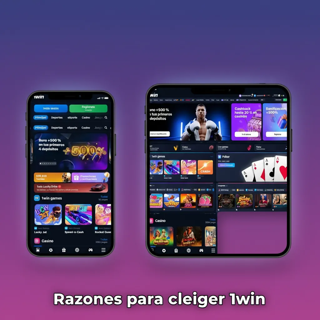 Razones para elegir 1win: momios, deportes y slots, pagos OXXO/SPEI/cripto, app Android/iOS y soporte 24/7 en español